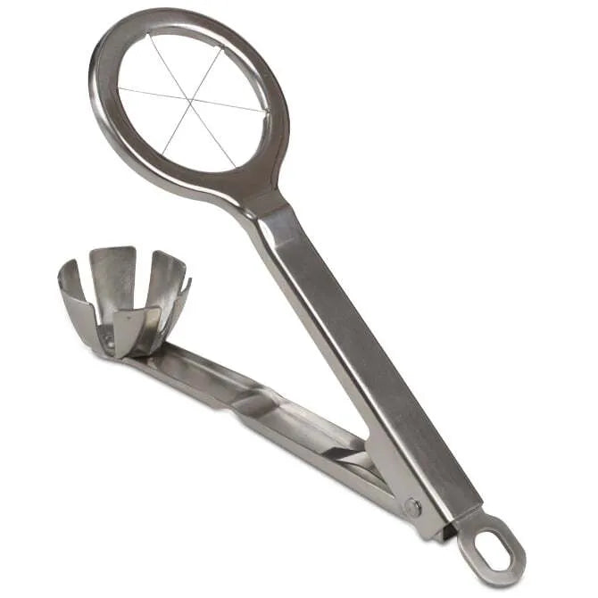 Egg Wedger With Lock - Stainless Steel