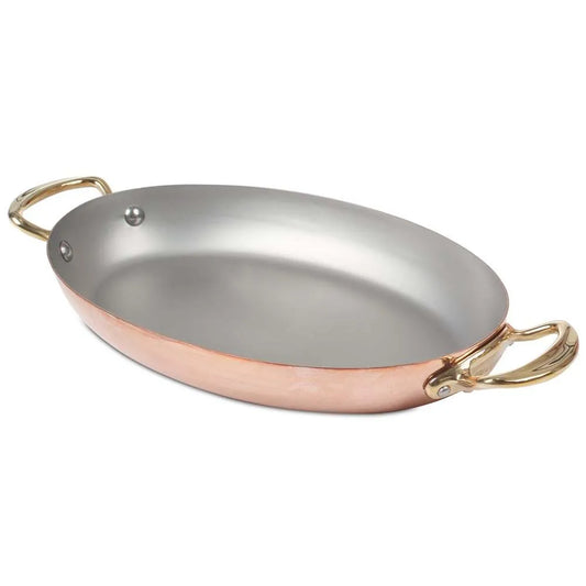 Mauviel Copper Oval Au Gratin Dish