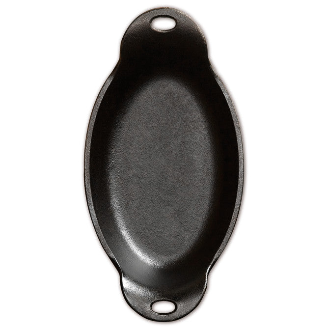 Cast Iron Oval Server - 6 inch