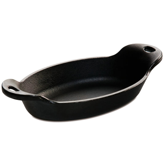 Cast Iron Oval Server - 6 inch