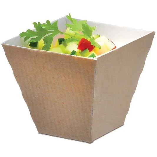 Comatec Corrugated Geometric Dish, 1.75 oz, 2 x 2 x 1.75 inch