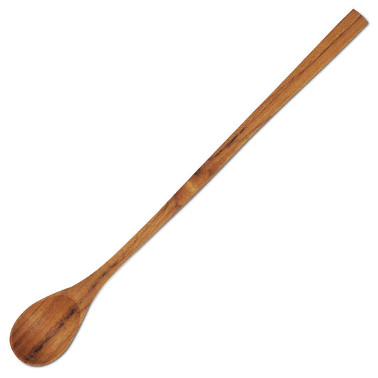 Long Teak Spoons - 8 inch - set of 4