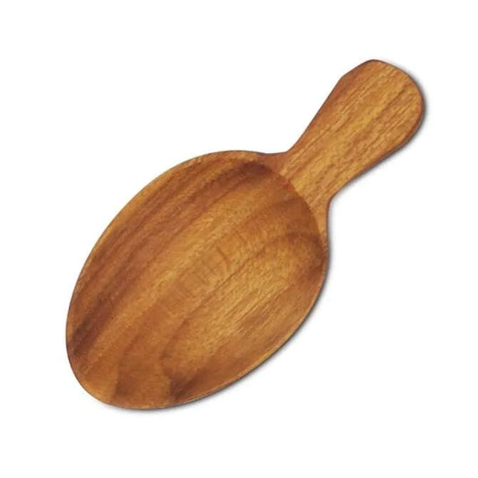 Mini Teak Scoop- Set of Four