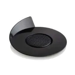 Single Serve Tray Round Black