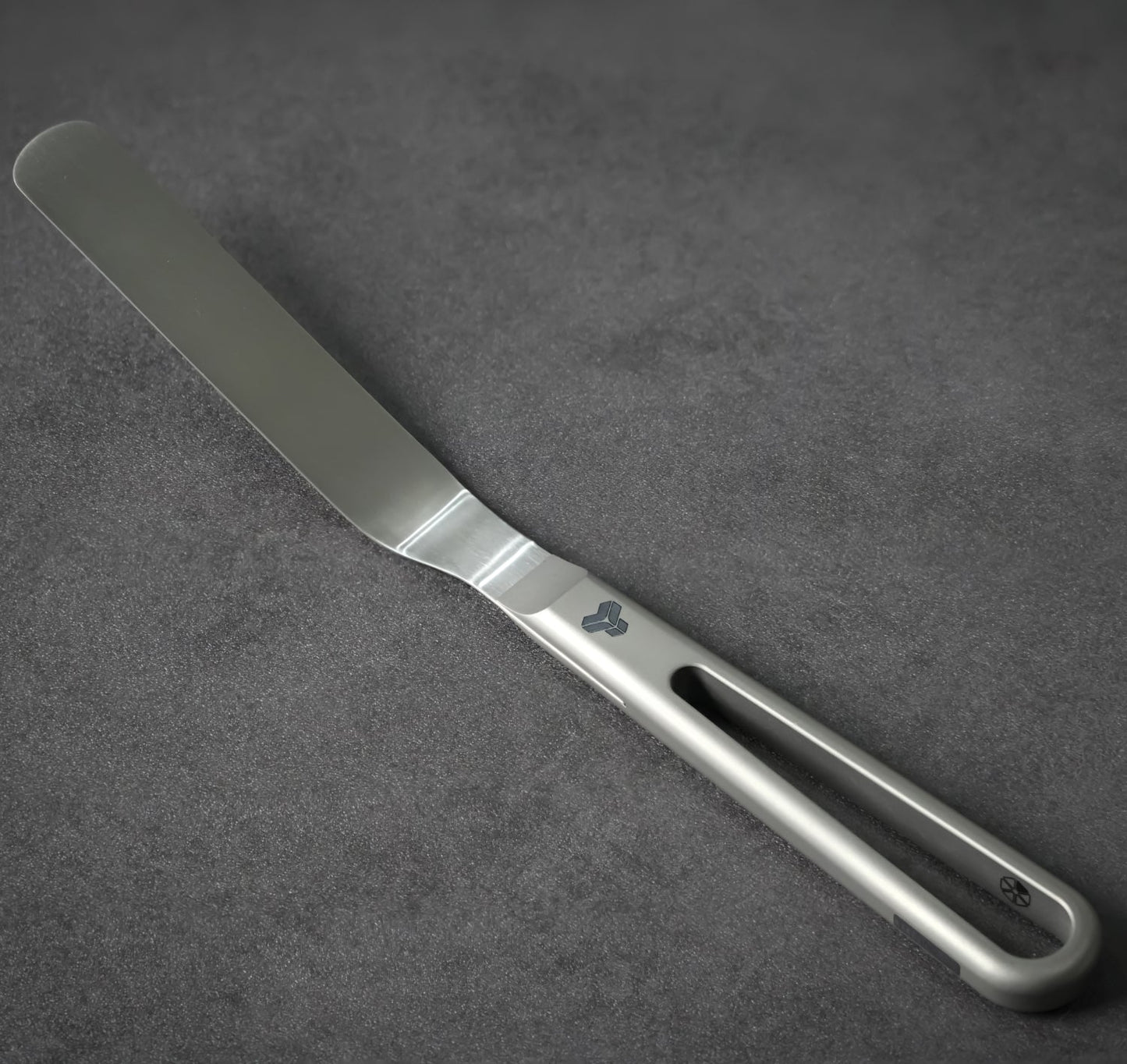 Titanium 4 inch Blade Offset Spatula - Padawan