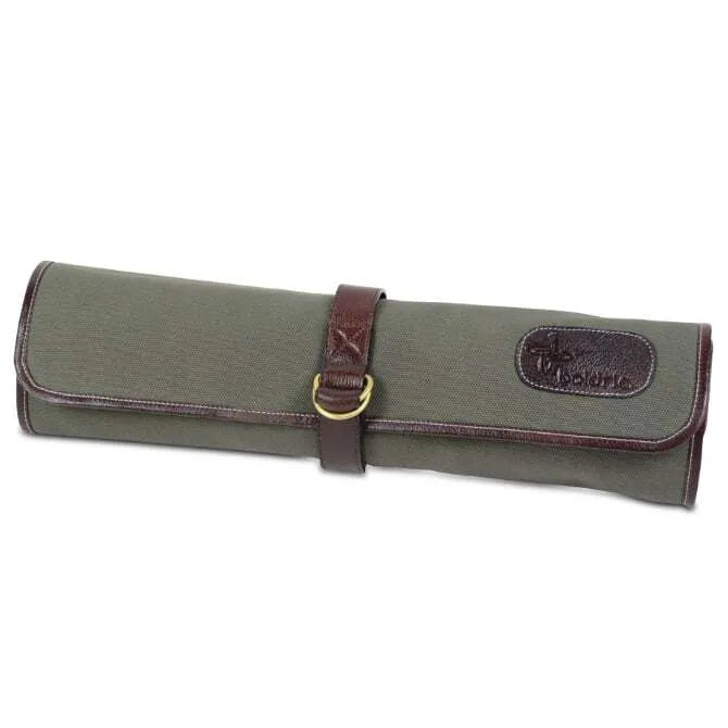 Boldric D-Ring Canvas Knife Roll - 8 Pockets