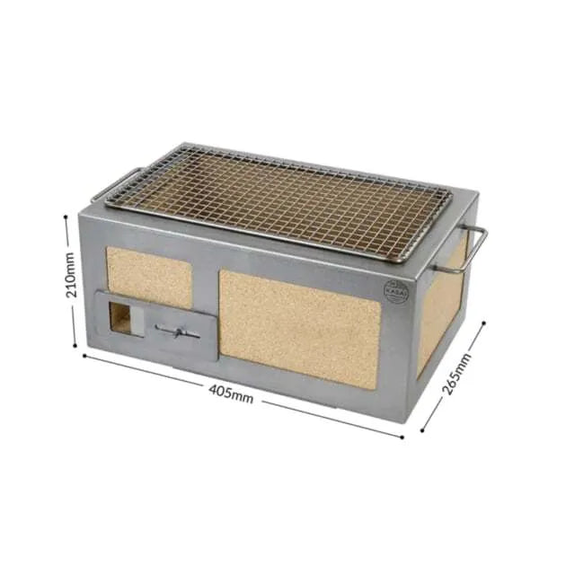 Little Kasai Konro Grill with Stainless Steel Frame V2