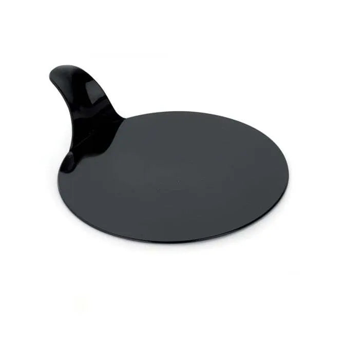 Single Serve Tray Round Black