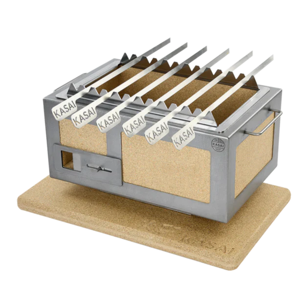 Kasai Konro Skewer Rack for Medium Wide Grill